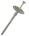 Produktbild Befestigungsmaterial WKRET-MET 100 STK. Dübel  8 mm Dämmstoffdübel Tellerdübel Schlagdübel Kunststoffnagel glasfaserverstärkt (FIXPLUG  8 x 110 mm)