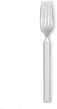 Alessi "Dry" 7-1/2-Inch Table Fork with Satin Handle, Set of 6