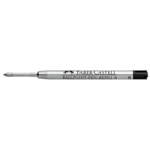 Recharge stylo bille Faber-Castell noir en lot de 2 pour une écriture fluide
