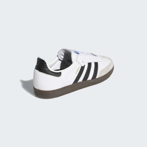 Image of adidas Mens Samba Adv Skate Skate Sneakers Shoes - White, White, 9