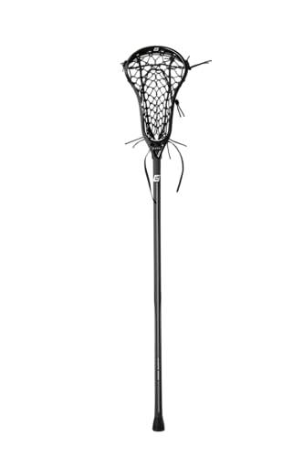 City Sports Gait Air 2 D Women's Complete Lacrosse Stick - Enhance Your Defensive Game with Ball Dislodgement Technology and Quick-Release Scoop (Black)