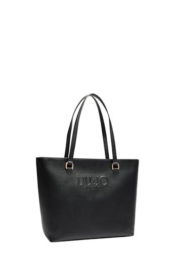 Borsa Donna Liu-Jo Halona Tote Nero BS25LJ96 AA5321 E0087 Grande - 2