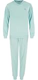hajo - Damen Schlafanzug Langarm (Pyjama) Gletscher Klima-Frottee* 44/46