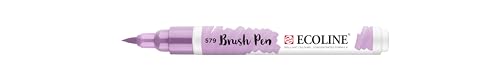 Ecoline Brush Pen - Pastellviolett 579 - Flexible Feder für...