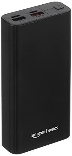 Amazon Basics 20000Mah Lithium Polymer 18W Fast Charging Power Bank | Triple Output (Type C, 2 USB) And Dual Input (Type C, Micro USB) Ports | Metallic Body, Black For Rs. 1163 @ 42 % Amazon Basics 20000Mah Lithium Polymer 18W Fast Charging Power Bank | Triple Output (Type C, 2 USB) And Dual Input (Type C, Micro USB) Ports | Metallic Body, Black For Rs. 1163 @ 42 %