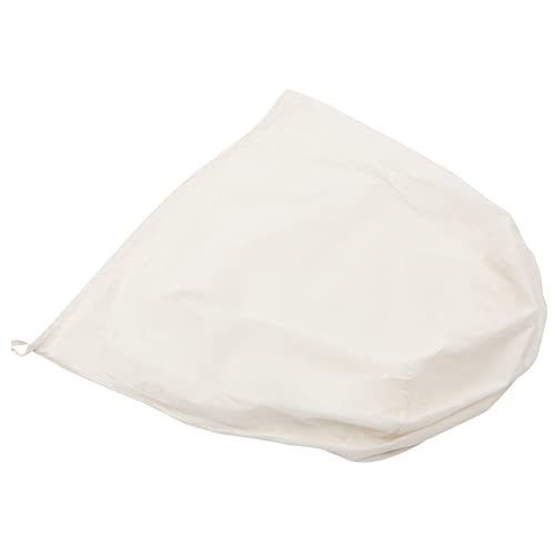 GRIRIW Wine Brew Bag Reusable Cotton Filter Bag for Nut and Drawstring Design Height for Efficient Filtration and Practical Use