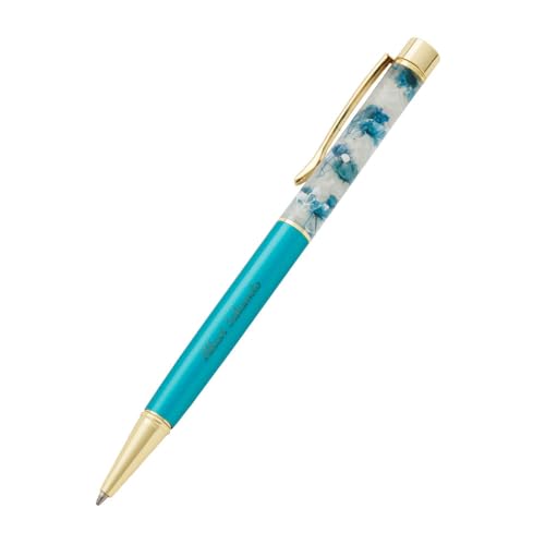 ボールペン　ハーバリウム　かすみ草　着色　青　水色　オレンジ　黄色　2本 セット Amazon | MokuMoku ハーバリウムボールペン 完成品 名入れ 替え芯 ペン