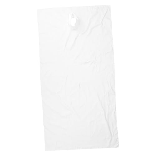 Housse table de massage avec trou visage drap housse esthétique blanc