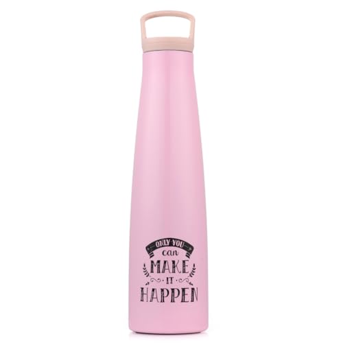 Image of CLAY CRAFT VACBOTT Sleeko Peppy Double Walled|18 Hours Hot and 24 Hours Cold Vacuum Insulated Flask 650ml, 1 Pcs, Steel Water Bottle for Office|Travelling|BPA-Free|BIS Certified|1Year Limited Warranty