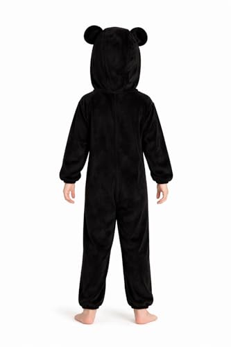Image of Raj Costume Animal Fancy Dress Costume for Boys & Girls | Hooded Full Body Wildlife Zoo Animal Jumpsuit | Soft Costume for School Function, Fancy Dress, Halloween, Birthday, Cosplay & Role Play
