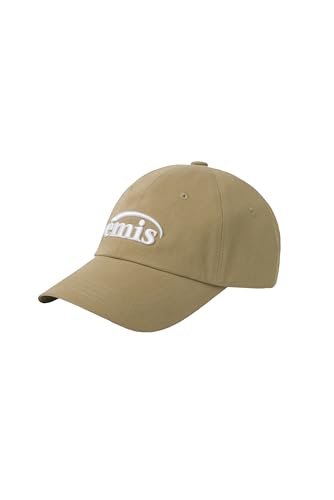 Gorra de béisbol ajustable unisex beige miniatura 2