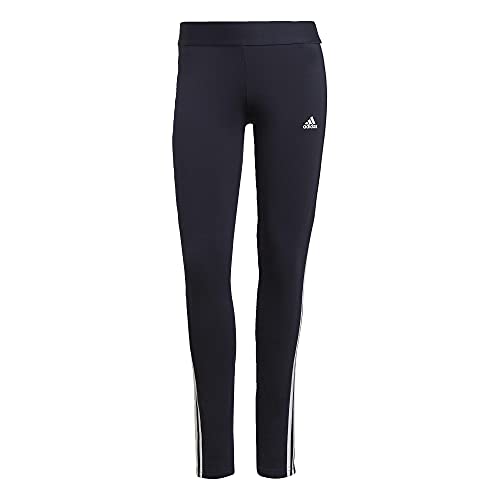 Leggings adidas Essentials 3-Stripes bleu ink de coupe ajustée supérieure