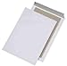 Produktbild Print4Life 125 Qualitäts- Papprückwand Versandtaschen Briefumschläge DIN C4 (229 x 324 mm) weiß mit Papprückwand und Haftklebung OHNE Fenster 120g