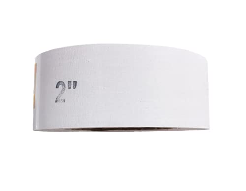 Unique retail Tailoring & Boutique Purpose Fusible Interlining Roll 2INCH 30 Meters Pack Fusible Interlining Soft Finish Bukram for Salwar, Belt, Shirts, White