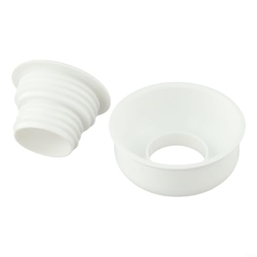 Válvula antiodor de silicona blanca para desagüe de piso, sellado automático por gravedad, para baño, cocina y inodoro miniatura 6
