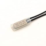 100pcs/lot 40C 5A KSD9700 Normally Close Thermostat, Temperature Switch, NC 40Celsius, Bimetal Disc.