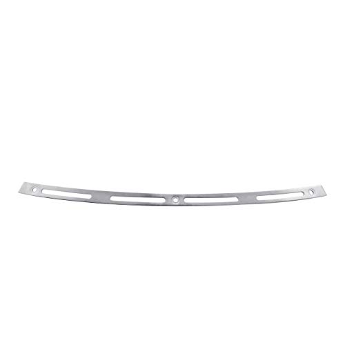INNOGLOW Motorcycle Windshield Windscreen Trim Polished Stainless Steel Batwing Fairing Fits for 1996-2013 Harley Electra Street Glide Touring Bike