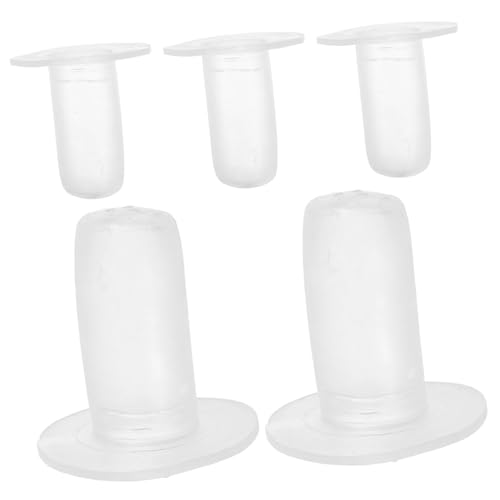 VICASKY 5pcs Pet Feeding Nipple Durable Leakproof Animal Nursing Teat for Young Calves and Animals Comfortable Feeding for Pets