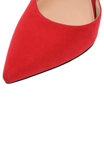 Image of Juliet Holy Womens Pumps Point Closed Toe Heels Buckle Ankle Strap D'Orsay Heeled Sandals