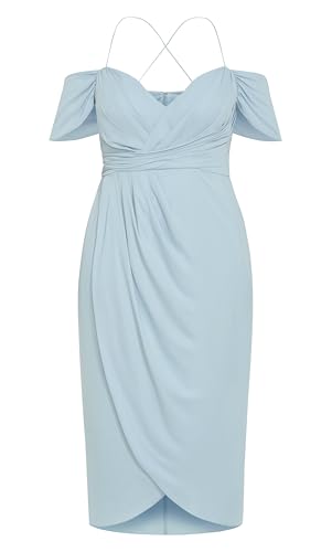 Image of City Chic Women's Plus Size Dress - Entwine Maxi