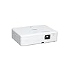 Epson EpiqVision Flex CO-W01 Portable Projector, 3-Chip 3LCD, Widescreen, 3,000 Lumens Color/White Brightness, 5 W Speaker, 300-Inch Home Entertainment and Work, Streaming Ready