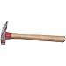QLT by MARSHALLTOWN Brick Hammer, High-Grade Steel Construction with Wood Handle, 11-1/2 Inch Length, 16 Oz., Break and Trim Edges of Bricks, Masonry Tools, BH760