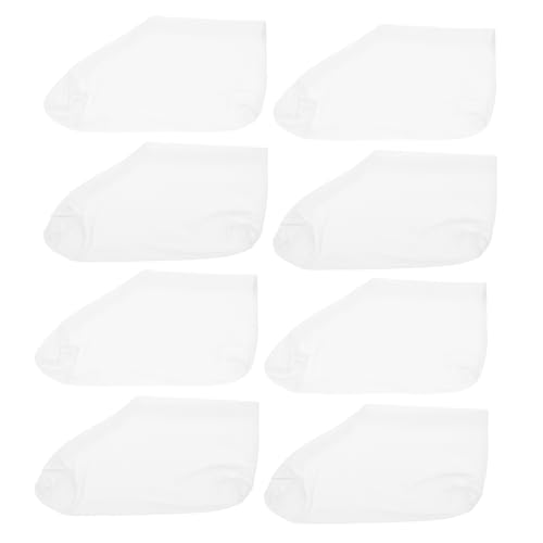 FOYTOKI 4 Pairs Moisturizing Stretch Socks Foot Care Socks Anti-Crack Design Moisturizing Cotton Spandex Daily Wear Family Pack