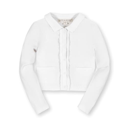 Image of Hope & Henry Girls' Milano Stitch Cardigan Sweater