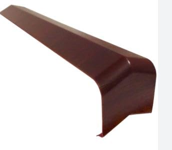 135 External Fascia Corner Rosewood/Mahogany Woodgrain