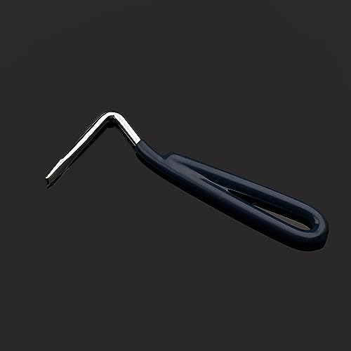 Bohue 2Pcs Hoof Pick Pear Shaped Hoof Pick Horseshoe Trimmer Horseshoe Repair Tool Hoof Care for Horse Donkey Goat (Random Color) - Image 4