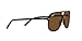 Ray-Ban RB2198 Bill Square Sunglasses, Havana/Polarized Brown, 56 mm