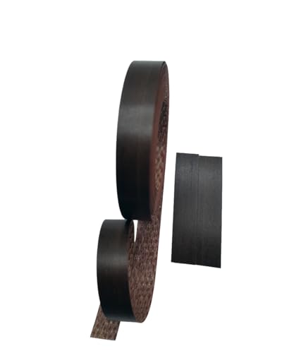 Image of HGKJHFmelamine Edging Tape. pre Coated with hot melt Adhesive Flexible Veneer Edge Edging, Used for Cabinet and Furniture Maintenance (No18-Deep Sandalwood Color, 1.81cm*15m)