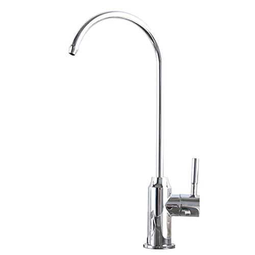 Cascade pour lavabo NBYGSC : mitigeur de salle de bain col de cygne surélevé eau chaude et froide