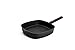 Produktbild Woll Eco Logic QXR Viereckpfanne - Induktiv -, 28 x 28 cm, 6.5 cm hoch, mit abnehmbaren Stiel - Geeignet für alle Herdarten, PFAS-frei, Aluguss, backofenfest, schwarz
