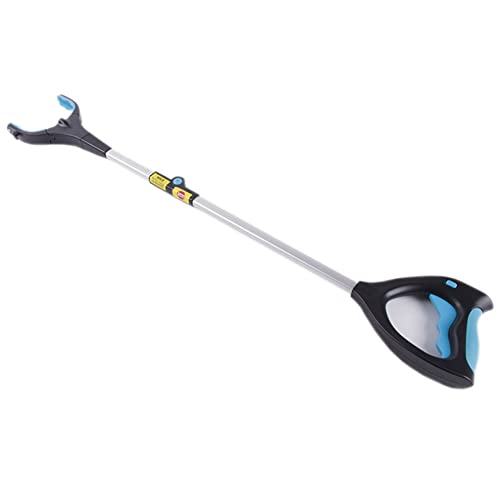 TopHomer Reacher Grabber Tool 32 Inch Extra Long Foldable Grabber Tool with LED Light Design Comfortable Handle Litter Pick Up Grab Tool