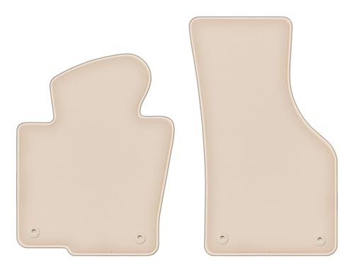 Tapis auto avant Passat CC coupé velours beige 2008-2012