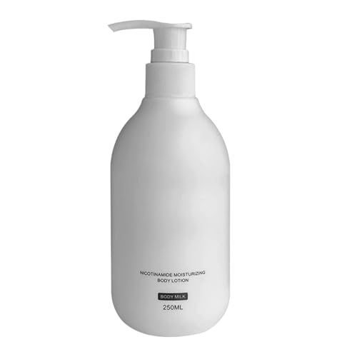 Loción de cuerpo, fórmula natural, 250 ml, crema corporal hidratante, crema hidratante para iluminar la piel, nutrición profunda, para el cuello con la rodilla cuello