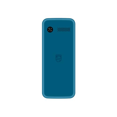 Image of Philips All-New E2104S Sleek & Stylish |Keypad Mobile with 2.0 inch TFT Screen|1000 MAH Battery | 2030mm Speaker| Type C Charging | Bright Torch| Digital Camera|Crystal Blue