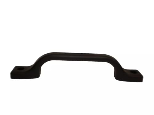 Black Plastic Grab Assist Handle Bar RV Motorhome Camper Trailer 9 1/2