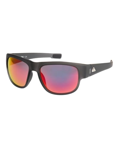 Quiksilver Pumping Lunettes de Soleil, Gris Cristal Mate/Diamante Ml, Taille Unique para Hombre