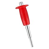 Heavy Duty 1/4Inch Water Drop Pin Punch Manual Mooring Driver For Concrete And Stone With Comfortable Plastic Handle