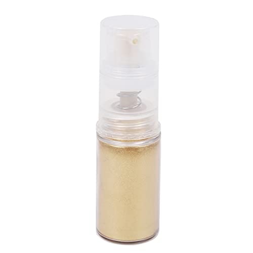 Poudre d'or comestible pour gâteau - Pulvérisateur de peinture à pâtisserie - Poudre scintillante - Décoration de gâteau fondant au chocolat