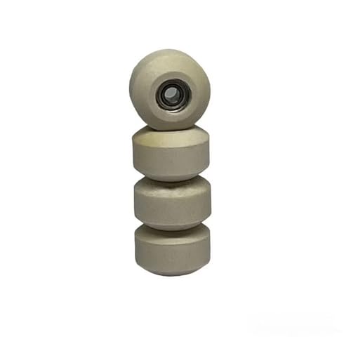 LEEFAI Pro Fingerboard Wheels 65d Rueda de rodamiento de cerámica   Rueda de Fngerboarding para exteriores e interiores   Tamaño 7.8 x 5.0 mm