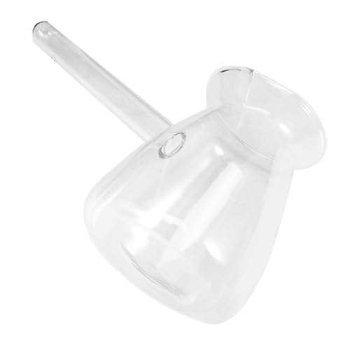 SOLUSTRE Transparent Borosilicate Glass Coffee Milk Pitcher Espresso Cup for Home Restaurant Use for Milk Honey Beverages Design