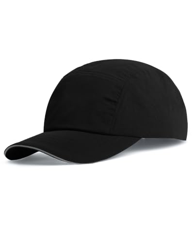 Image of Zylioo XL XXL Baseball Cap for Big Heads, Quick Dry Reflective Hat | Perforated Panels And Elastic Strap Add Breathable Comfort For Running, Golf, Walking, Travel, And Summer Wear