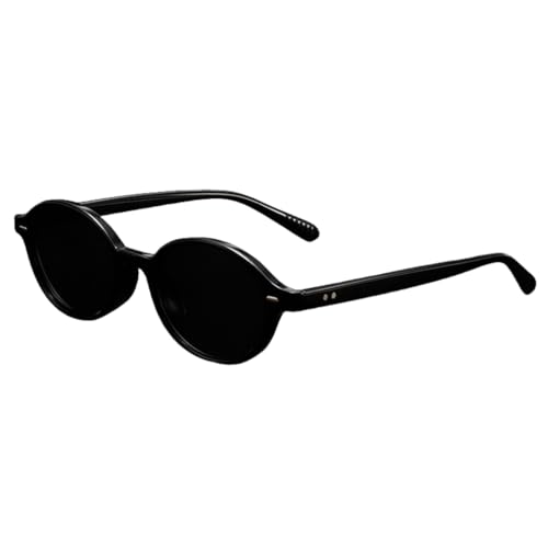 Lunettes de soleil ovales vintage en métal pour vos terrasses de café et sorties en ville