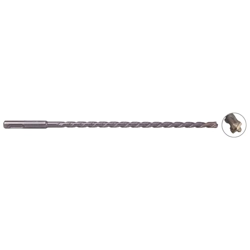 wolfcraft TC Hammer Drill Bit "Professional 4-Cut", SDS Plus Shank I 7416000 I for Drilling into Reinforced Concrete - Image 2
