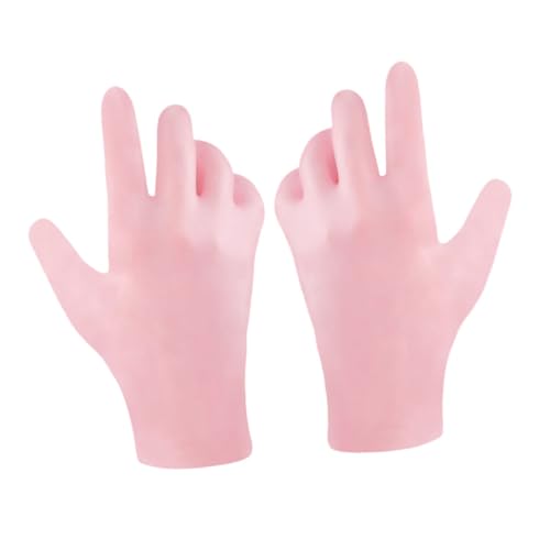 Healeved Material Women Moisturizing Gloves Exfoliating Glove for Dry Rough Cracked Hands Comfortable Night Glove