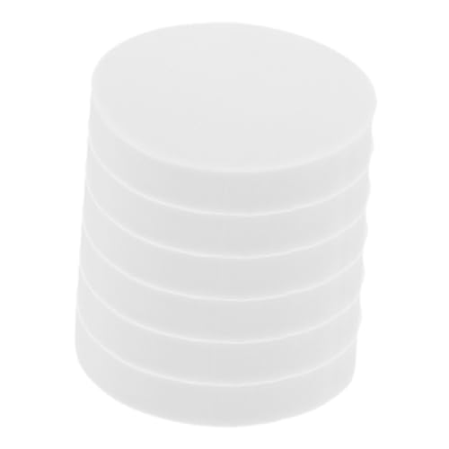 DIYEAH 6Pcs Rubber Stamp Blocks Supple Hand Carving Rubber Material for DIY Crafts Bright Color for Printmaking Scrapbooking and Engraving Projects