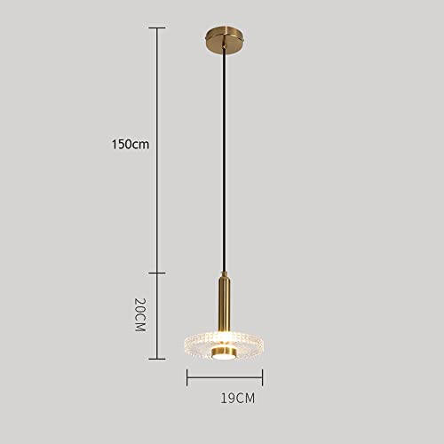 Lámpara colgante LED para isla de cocina y mesa de comedor moderna 7